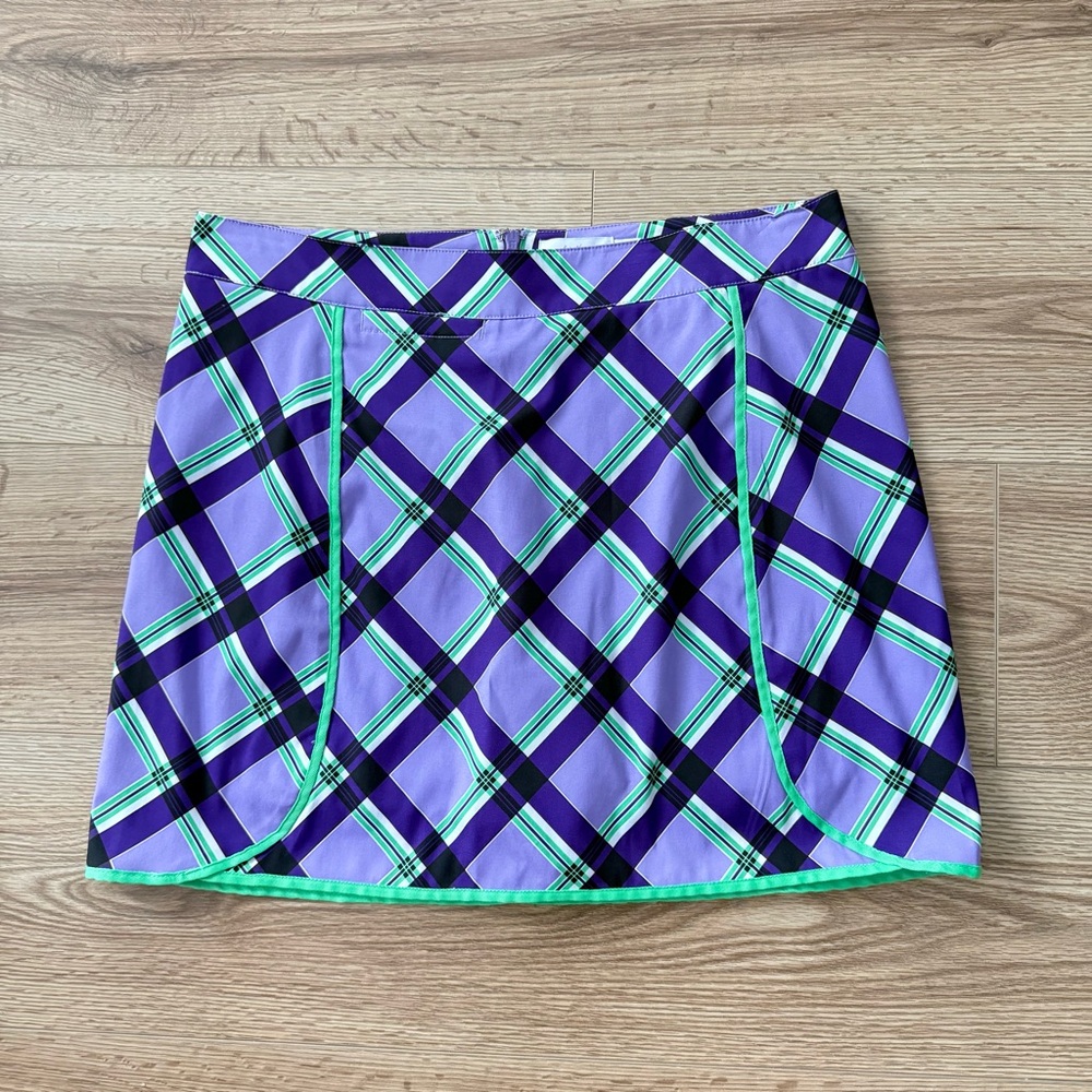 Lady Hagan Women's Plaid Golf Skort